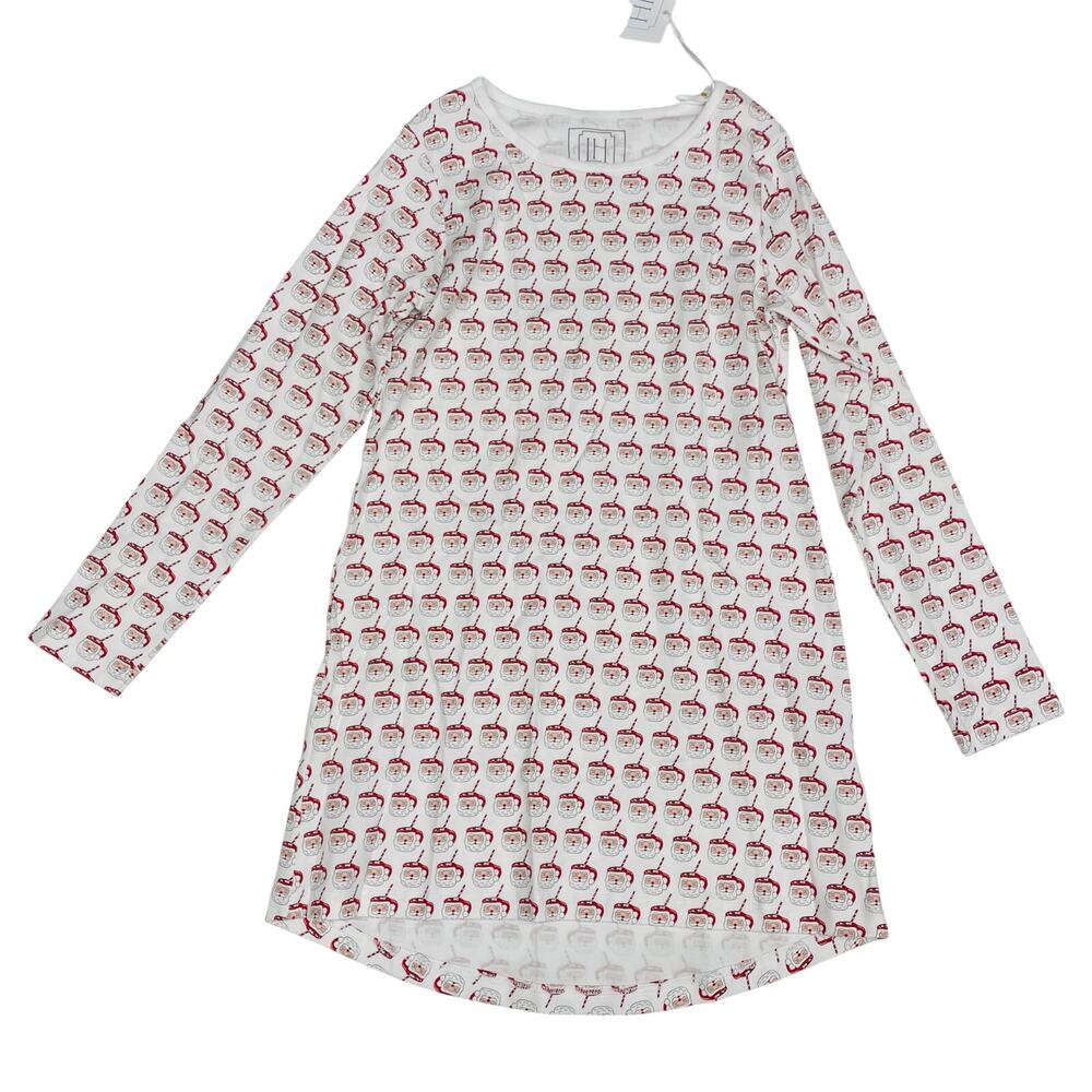 NWT Lila and Hayes Size 8 Berkeley Shirt Gown in Hot Cocoa